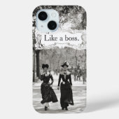 Fine Ladys iPhone Case (Rückseite)