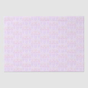 Fine Line Rainbow Unicorn Seidenpapier