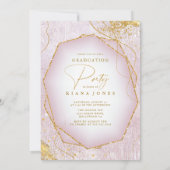 Fine Lines Gold Abstrakt Abschluss Mauve ID907 (Rückseite)