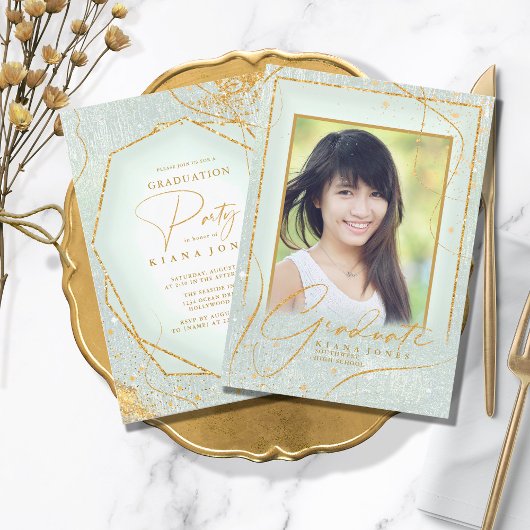 Fine Lines Gold Abstrakt Abschluss Sage ID907