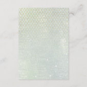 Fine Lines Gold Abstrakt Details Sage ID867 Begleitkarte (Rückseite)