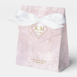 Fine Lines Gold Abstrakt Wedding V2 Mauve ID867 Geschenkschachtel