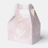 Fine Lines Gold Abstrakt Wedding V3 Mauve ID867 Geschenkschachtel (Rückseite)