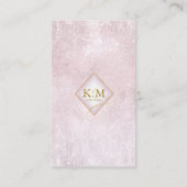 Fine Lines Gold Abstrakt Wishing Well Mauve ID867 Begleitkarte (Rückseite)