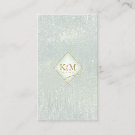 Fine Lines Gold Abstrakt Wishing Well Sage ID867 Begleitkarte