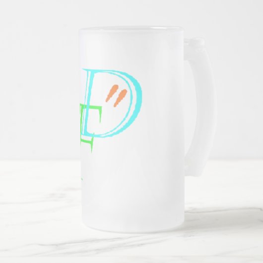 Fine Mattglas Bierglas (VorderseiteRechts)