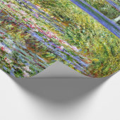 Fine Monet Japanese Bridge & Water-Lily Pond Geschenkpapier (Ecke)