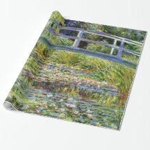 Fine Monet Japanese Bridge & Water-Lily Pond