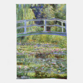 Fine Monet Japanese Bridge & Water-Lily Pond Geschirrtuch (Vertikal)