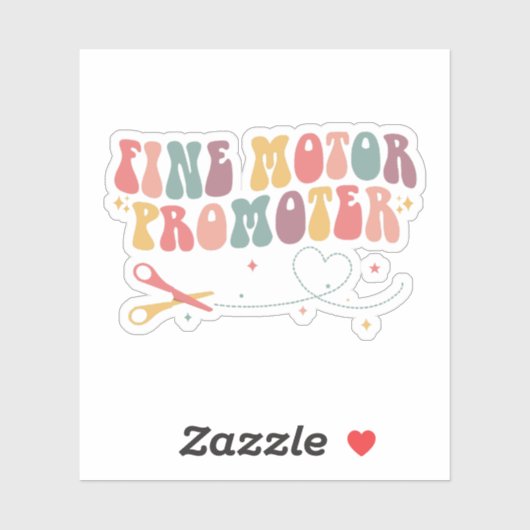 Fine Motor Promoter Occupational Therapy OT Aufkleber (Blatt)