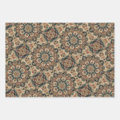 Fine Persian Afghan Carpet Boho Motif Ramadan Gesc Geschenkpapier Set (Vorderseite 3)