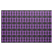 Fine Print Design Lila und schwarz Stoff (Fat Quarter (45,7 x 55,9 cm))