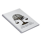 Fine Print Reader - Brain & Justice Edition Notizblock (Rechte Seite)