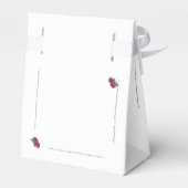 Fine Rose Bevorzugung Box Geschenkschachtel (Rückseite)