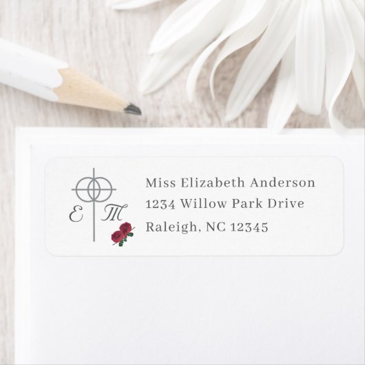 Fine Rose Wedding Rücksendeadresse (Insitu)