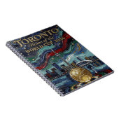 Fine Toronto Soccer Art 2026 Stadium  Notizblock (Rechte Seite)