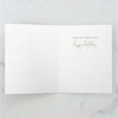 Fine Whiskey Geburtstagskarte Faltkarte Karte (Innenseite)