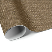 Fine Wicker Basket Weave Geschenkpapier (Rolleneckpunkt)