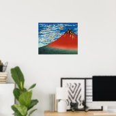 Fine Wind Clear Morning Poster (Heimbüro)