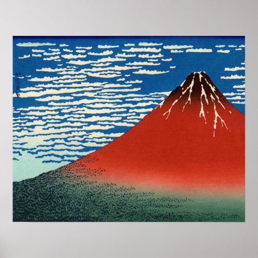 Fine Wind Clear Morning Poster (Vorne)
