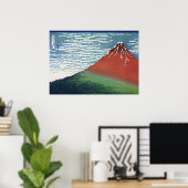 Fine Wind Clear Morning Poster (Heimbüro)