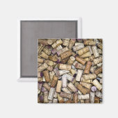 Fine Wine Corks Magnet (Vorderseite/Rückseite)