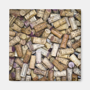 Fine Wine Corks Magnet
