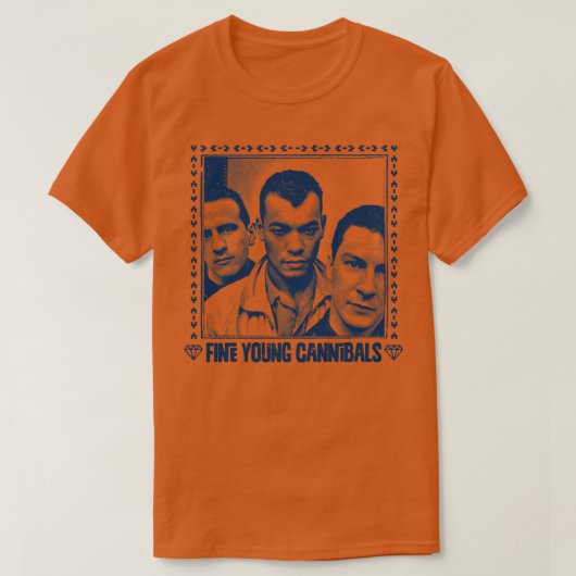 Fine Young Cannibals Retro Fan Kunst 1 T-Shirt (Design vorne)