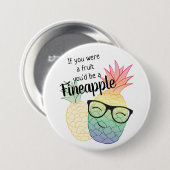 Fineapple Knopf Button (Vorne & Hinten)