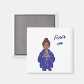 Finer 1922 magnet (Vorderseite/Rückseite)