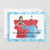 "Finere Dinge im Leben..." Postkarten (Vorne/Hinten)