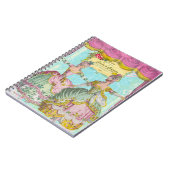 Finery und Frippery Marie Antoinette-Notebook Notizblock (Linke Seite)