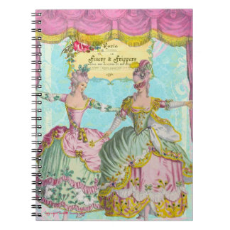 Finery und Frippery Marie Antoinette-Notebook Notizblock