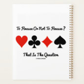 Finesse oder nicht zu Finesse? Das ist die Frage Planer (Rückseite)