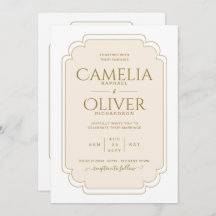 Finest Beige Cream Gold MONOCHROME Hochzeit