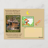 FineTreehouseBuilding Regal Road desk - Postkarte (Rückseite)