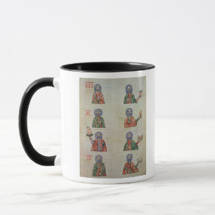 Finger, der von 1 bis 20000 zählt tasse