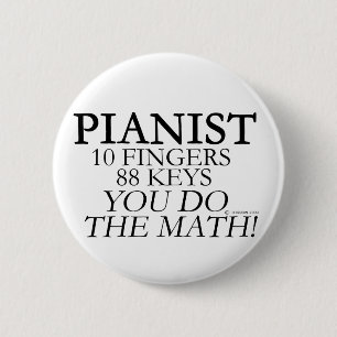 Finger des Pianist-10 88 Schlüssel Button