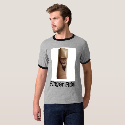 Finger Fidel T-Shirt (Vorne ganz)