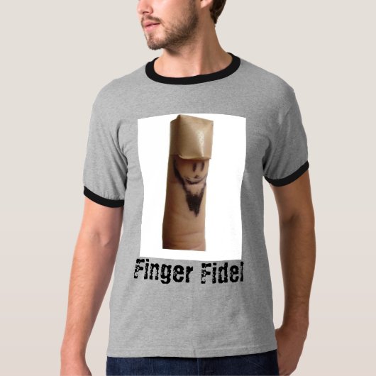 Finger Fidel T-Shirt (Vorderseite)