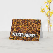 FINGER FOOD? MEMO KARTE (Gelbe Blume)