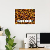 FINGER FOOD? MEMO POSTER (Heimbüro)