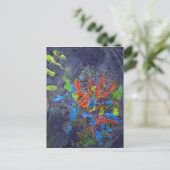 Finger Fun Postkarte (Stehend Vorderseite)