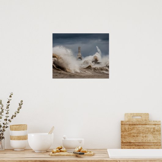 Finger Gottes Poster (Küche)