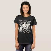 Finger Gun Pew Pew Pew #USAPatriotGraphics © T-Shirt (Vorne ganz)