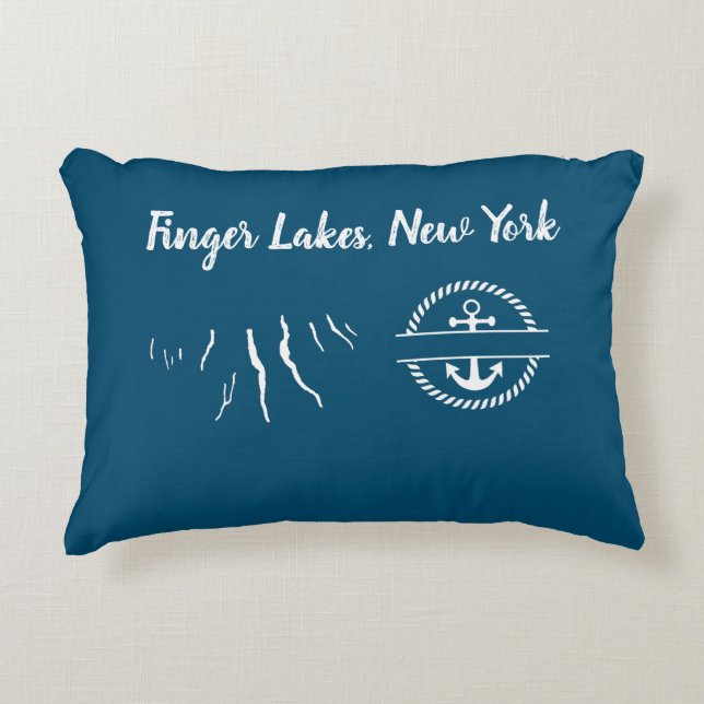 Finger Lakes Accent Pillow Dekokissen (Vorderseite)
