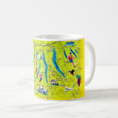 Finger Lakes Becher aus New York Kaffeetasse (VorderseiteRechts)