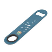 Finger Lakes Bottle Opener Speed Flaschenöffner (Rückseite Schrägansicht)