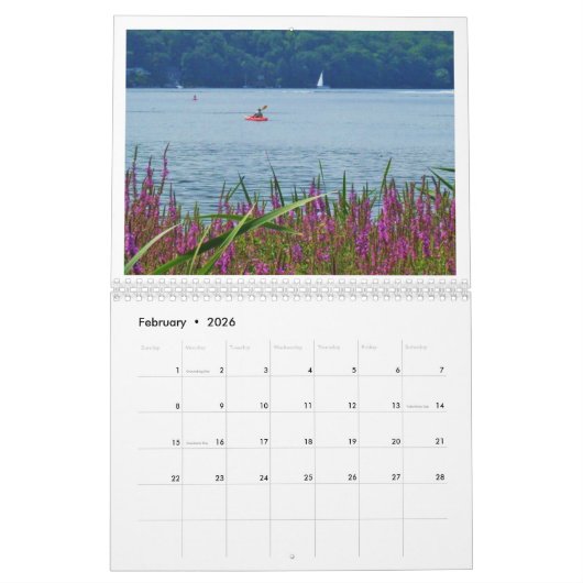 FINGER LAKES CAYUGA LAKE ITHACA Kalender (Feb 2026)