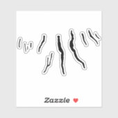 Finger Lakes Custom Cut Vinyl Sticker (Blatt)